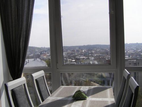 Balkoni atau teres di Panorama Lviv