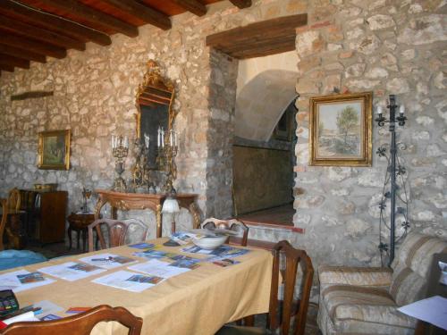 Χώρος καθιστικού στο Villa Magarà