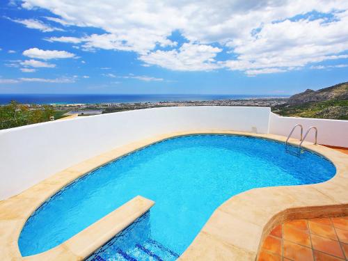 a swimming pool on the roof of a house at Holiday Home Monte y Mar by Interhome in Monte Pego