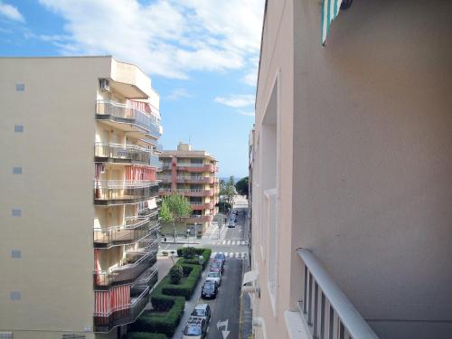 a view of a city street from a building at Apartment Duplex Iberia by Interhome in Salou