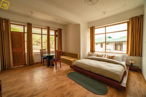 Cama o camas de una habitación en Alt Life - Dharamkot (Mcleodganj)