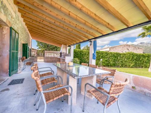 Balkón alebo terasa v ubytovaní Holiday Home Sa Coma de Campanet by Interhome