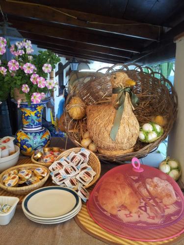 Mad på bed and breakfast-stedet eller i nærheden