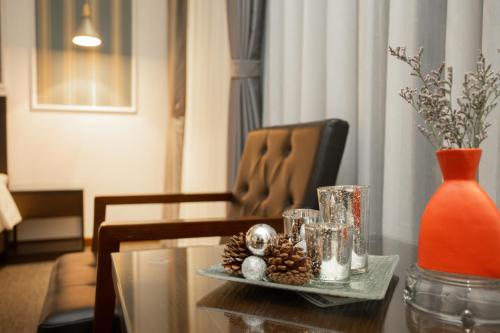 Posezení v ubytování Adeline Hotel Hanoi