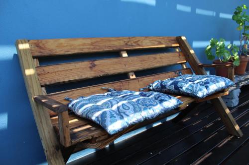 Katil atau katil-katil dalam bilik di Bluebottle Guesthouse