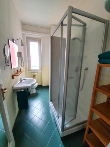 Et badeværelse på Residence Pian della Nave