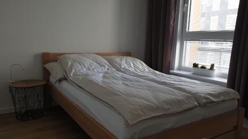 Posteľ alebo postele v izbe v ubytovaní Quo Vadis Apartment