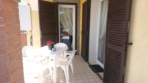 Balkón nebo terasa v ubytování Guest House Brezza Marina