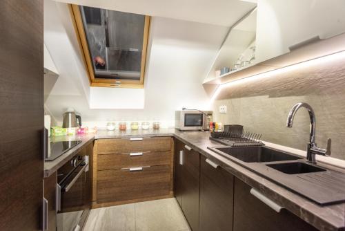 Køkken eller tekøkken på ONE Apartment