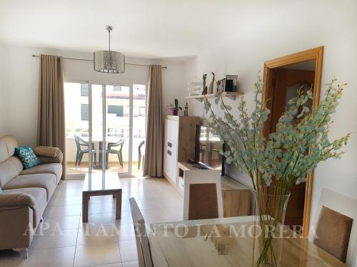 Posedenie v ubytovaní Apartamento La Morera