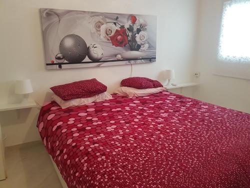 Łóżko lub łóżka w pokoju w obiekcie Blau Guesthouse