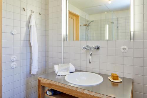 Phòng tắm tại Wieshütten - fewo-badhindelang