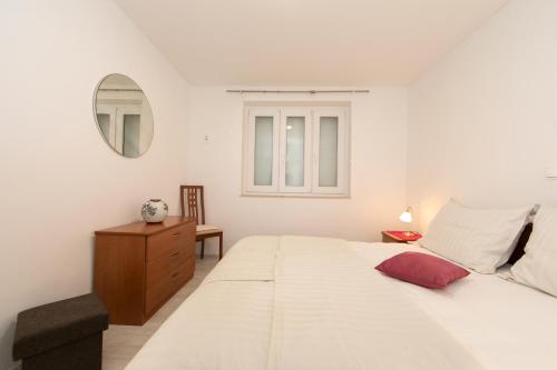 Posteľ alebo postele v izbe v ubytovaní Apartmani Marija Jakir