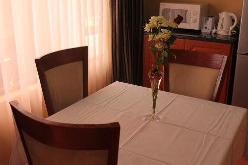 Postel nebo postele na pokoji v ubytování Rosenthal Guesthouse