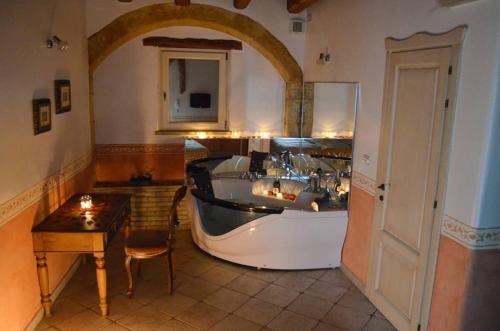 Koupelna v ubytování Cagliari Dream Suite