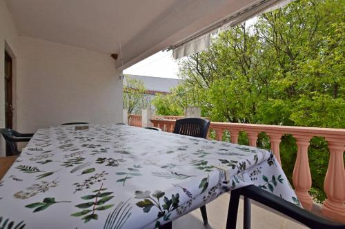 Balkoni atau teres di Apartment and Rooms Mila