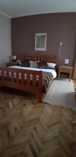 Кровать или кровати в номере Apartments Ant