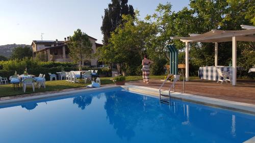 A piscina localizada em Torre Mannella ou nos arredores
