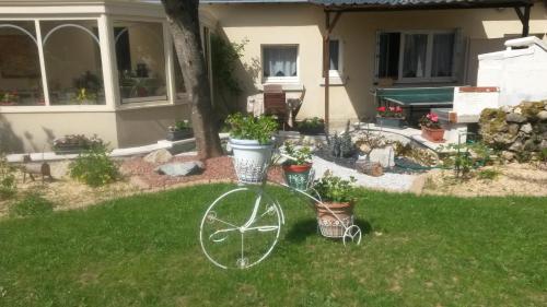 Zahrada ubytování suite familiale 2 chambre