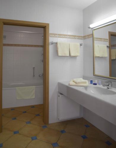 Ένα μπάνιο στο Chalet Sonnenhang Oberhof