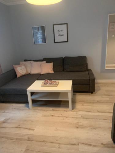Χώρος καθιστικού στο Apartament Antek klimatyzowany