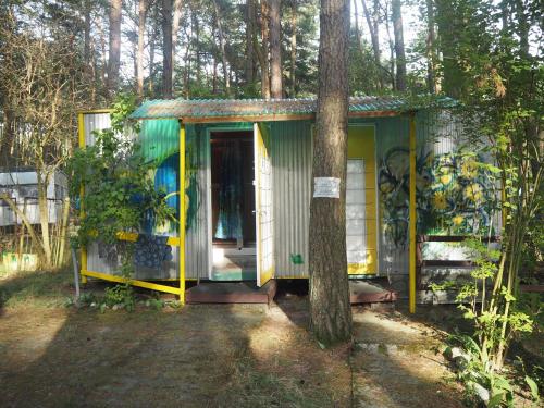 Градина пред Camping Anastazja