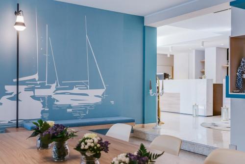 Kuchyňa alebo kuchynka v ubytovaní Hotel Al Sole Bardolino