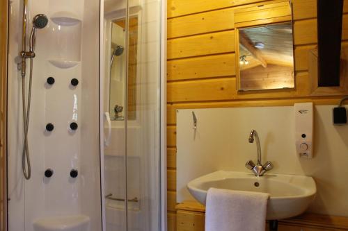 Koupelna v ubytování Boutique Hotel Nieuw Beusink