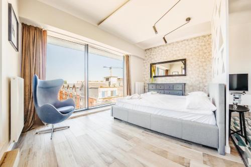 Postel nebo postele na pokoji v ubytování Blue Mandarin Island