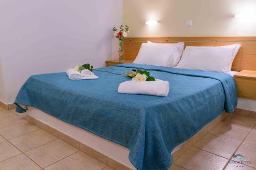 Postel nebo postele na pokoji v ubytování Junior Hotel