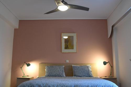 Ένα ή περισσότερα κρεβάτια σε δωμάτιο στο Priamos Kalitehnoupoli