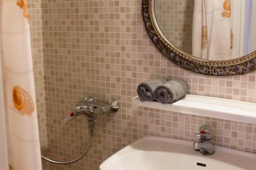Koupelna v ubytování Suviste Guesthouse