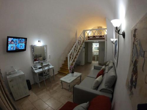 Μια τηλεόραση ή/και κέντρο ψυχαγωγίας στο Hotel Mathios