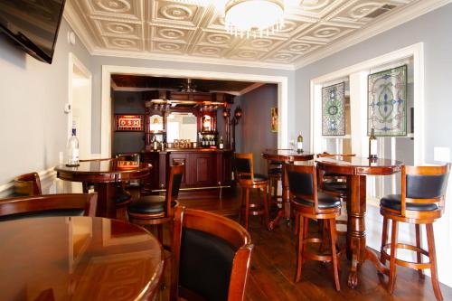 Zona de estar de The Dahlonega Square Hotel