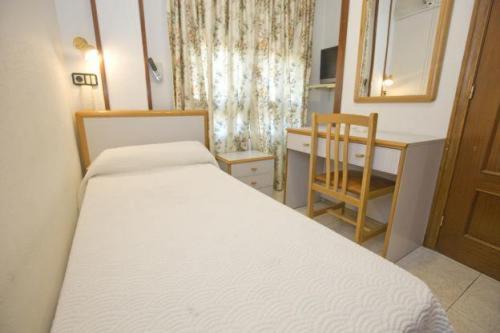 Cama o camas de una habitación en Lizana 2
