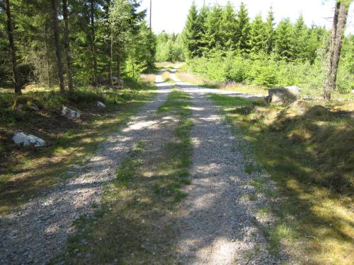 Un paisaje natural cerca of the country house