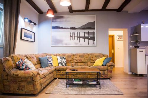 Luxurious apartment with private garden