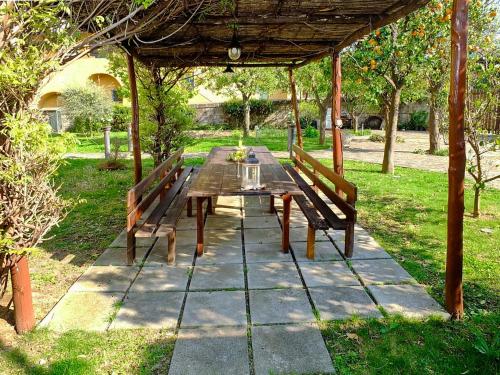 Zahrada ubytování B&B Villa Elisa