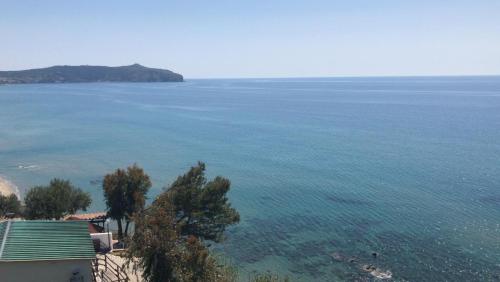 a view of a large body of water at Residence Punta Cilento in Pisciotta