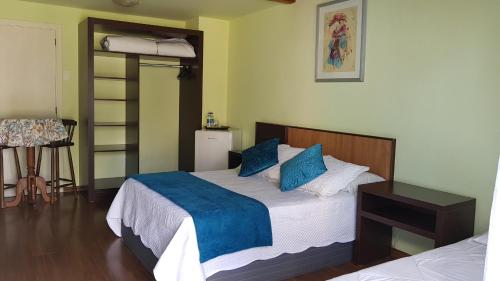 Cama o camas de una habitación en Villa dos Geranios