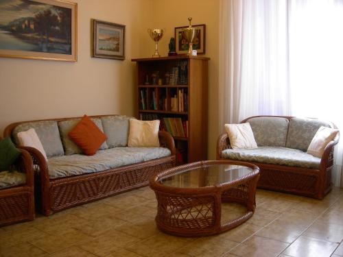 Posezení v ubytování Albergo Paradiso