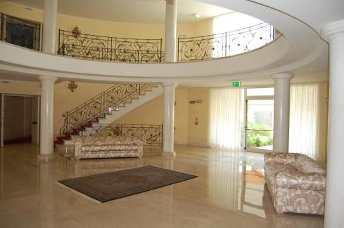 Χώρος καθιστικού στο Hotel Motel Gold