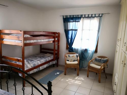 Dviaukštė lova arba lovos apgyvendinimo įstaigoje Villa L'Oleandro