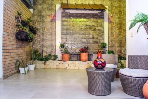 Posezení v ubytování Samalá Casa Hotel