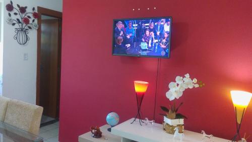 Televisyen dan/atau pusat hiburan di Vivenda das Coleirinhas
