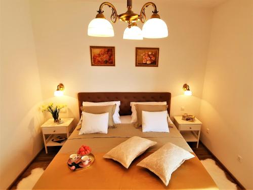 Posteľ alebo postele v izbe v ubytovaní Hygge Apartments top location Kaštel Lukšić / Split