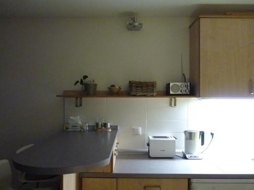 Küche/Küchenzeile in der Unterkunft Apartmá Krkonoše