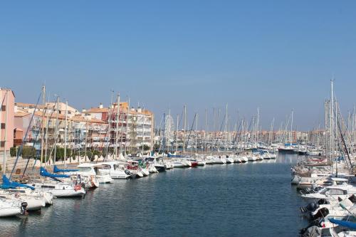 Paradise View Studio Cap d'Agde vue mer, 1 pièce, 4 personnes