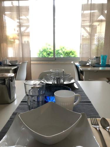 Køkken eller tekøkken på City Garden Guest House