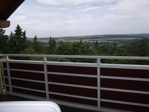 Balkón nebo terasa v ubytování Hotel Am Wald -GARNI-